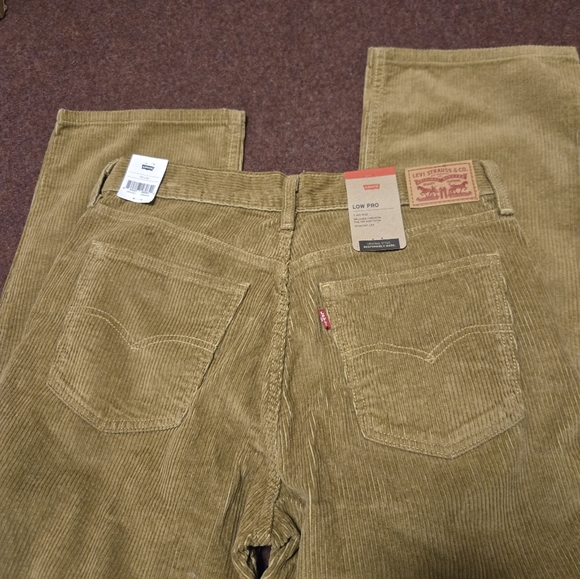 Levi's Other - New! Levi's Cord Low Pro Mide Rose Straight Leg Size 30x30